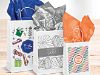 Picture of Altitude Ecological Digital Print Maxi Paper Gift Bag 150gsm