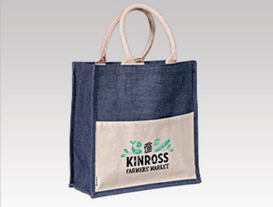 Picture of Okiyo Chikara Mini Cotton Drawstring Pouch